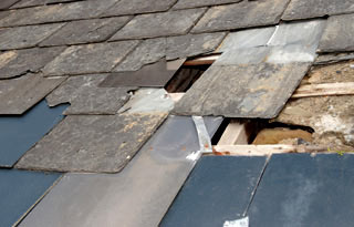 Old Aging Roof Replacement