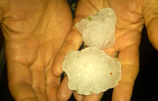 Roof Hail Storm Damage